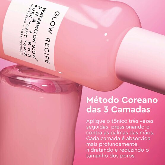 T&ocirc;nico Hidratante Glow Recipe Watermelon Glow PHA + BHA Edi&ccedil;&atilde;o Especial